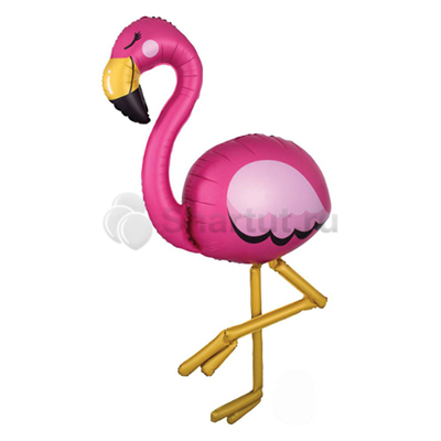Ходячая фольгированная фигура Фламинго