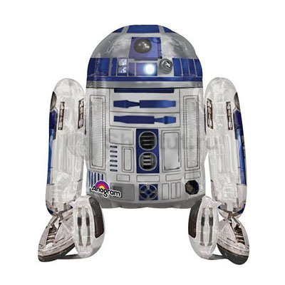 Ходячая фольгированная фигура R2-D2
