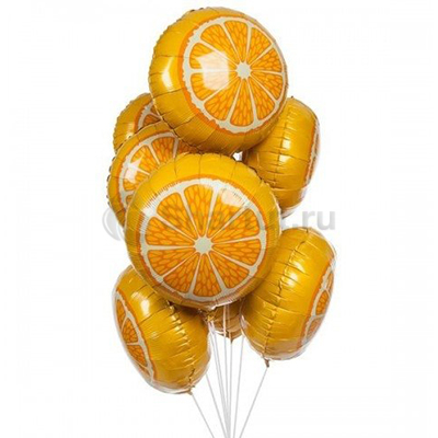 Композиция из шаров Апельсины